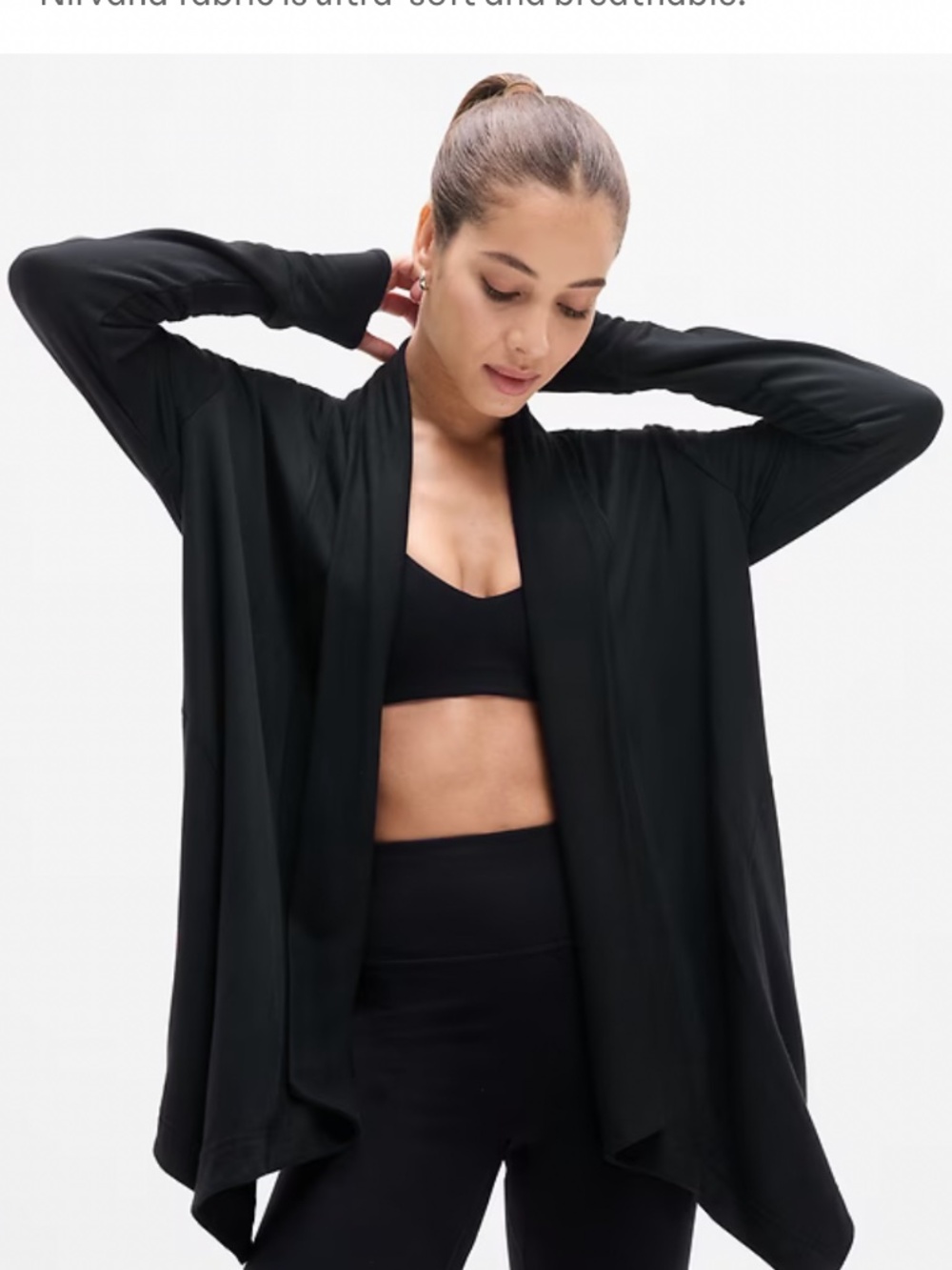 Athleta Pranayama Restore Wrap